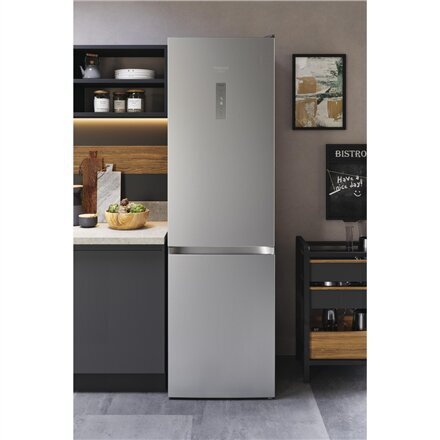 Hotpoint HAFC9TT43SXO3, NoFrost külmik, maht 367 L, 203 cm, hõbedane hind ja info | Külmkapid-külmikud | hansapost.ee