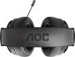 AOC GH200 Black цена и информация | Kõrvaklapid | hansapost.ee