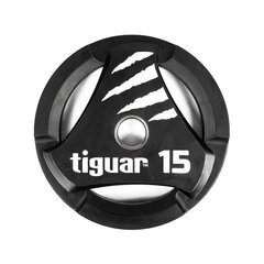 Olümpiaraskused PU TIGUAR® 15kg hind ja info | Tiguar Sport, puhkus, matkamine | hansapost.ee
