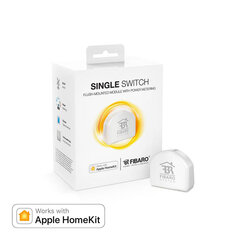 Коммутатор Fibaro Single Switch Apple HomeKit цена и информация | Выключатели, розетки | hansapost.ee