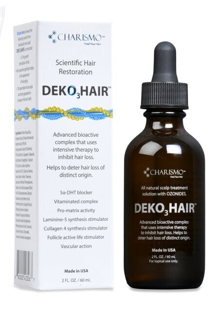 DekoHair™ toode juuste väljalangemise vastu, 60 ml. цена и информация | Juuksemaskid, õlid ja seerumid | hansapost.ee