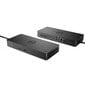 Dell Docking Station WD19TBS, 180 W, Thunderbolt 3, must - Sülearvuti dokk 210-AZBV цена и информация | Sülearvuti tarvikud | hansapost.ee