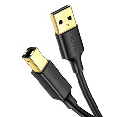 Кабель Ugreen USB-A - USB-B, 1.5 м UGR525BLK цена и информация | Borofone 43757-uniw | hansapost.ee