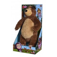 Мягкая плюшевая игрушка со звуками Маша и Медведь цена и информация |  Мягкие игрушки | hansapost.ee