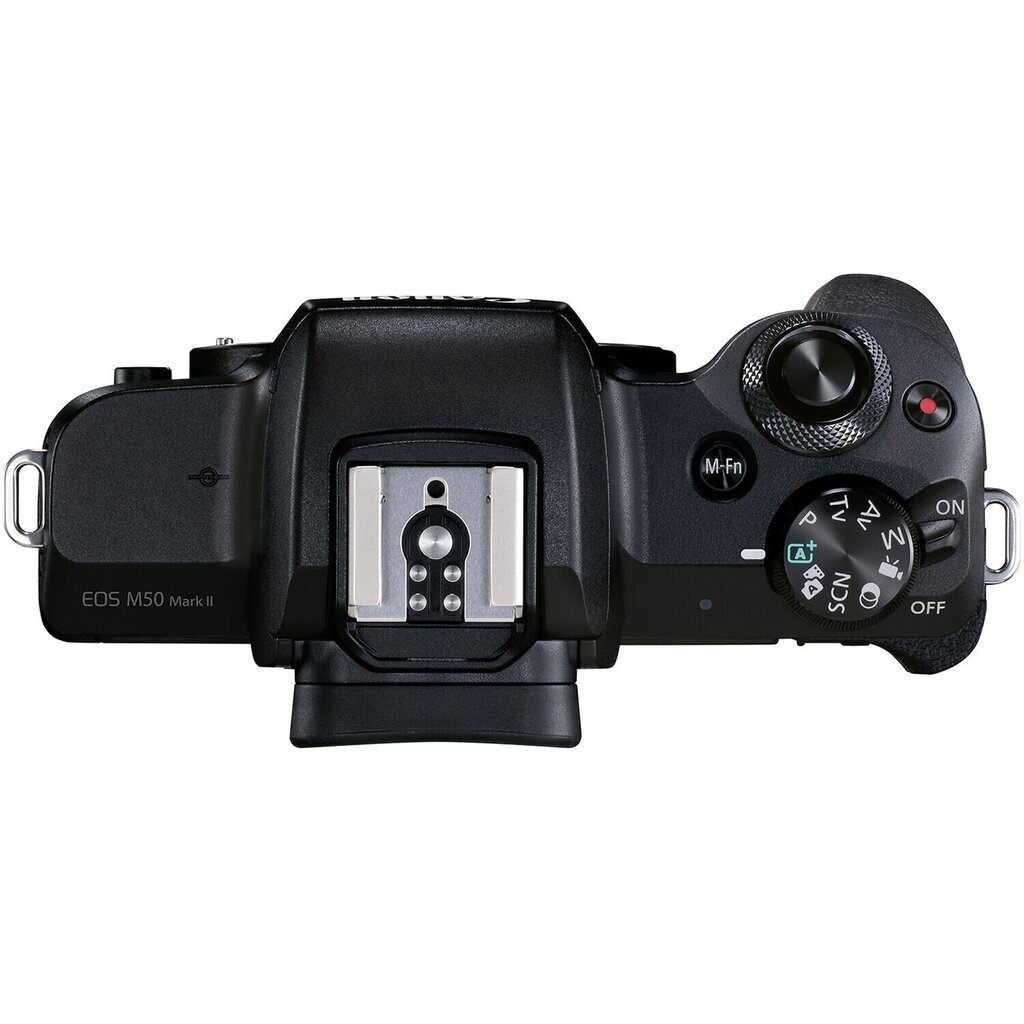Canon EOS M50 Mark II + EF-M 15-45 mm IS STM + EF-M 55-200 mm IS STM цена и информация | Fotoaparaadid | hansapost.ee
