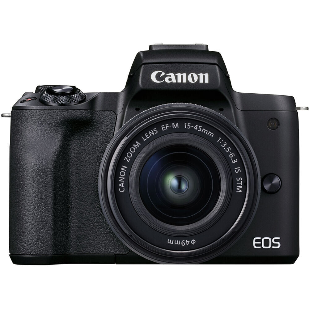 Canon EOS M50 Mark II + EF-M 15-45 mm IS STM + EF-M 55-200 mm IS STM цена и информация | Fotoaparaadid | hansapost.ee