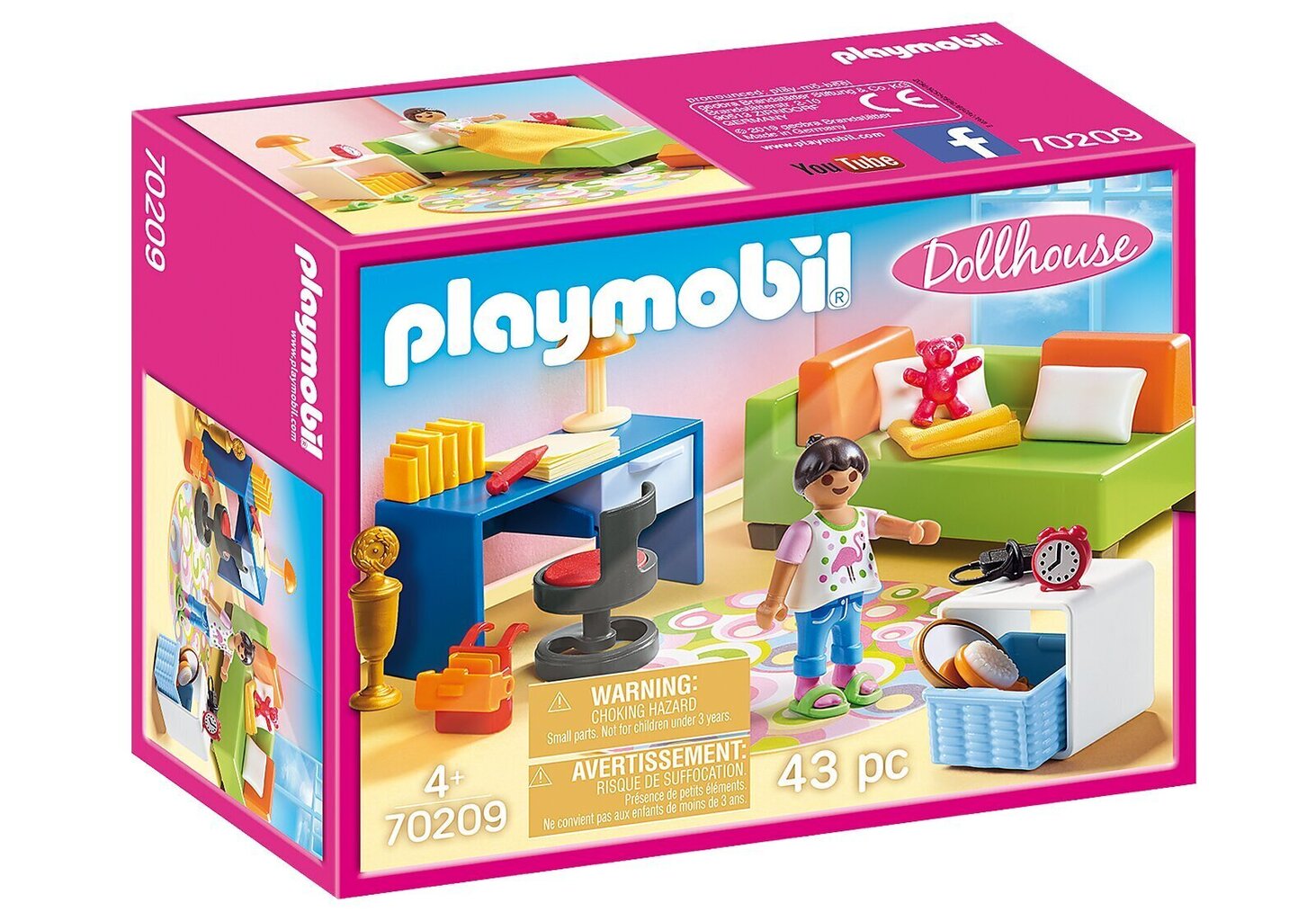 70209 PLAYMOBIL® Dollhouse, Teismelise tuba hind ja info | Klotsid ja konstruktorid | hansapost.ee