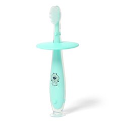 BabyOno зубная щетка с присоской, безопасная, мятная, 552/01 цена и информация | Гигиенические товары | hansapost.ee