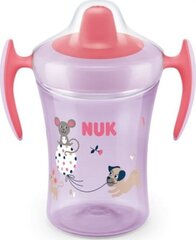 Tass huuliku ja käepidemetega, NUK 751140 Evolution Trainer tass, 230ml цена и информация | Детская посуда, контейнеры для молока и еды | hansapost.ee