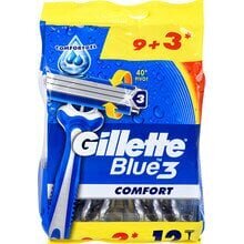 Ühekordsed raseerijad meestele Gillette Blue3 Comfort, 12 tk hind ja info | Raseerimisvahendid | hansapost.ee