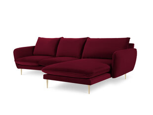 Pehme nurgadiivan Cosmopolitan Design Florence 5S, punane price and information | Corner sofas and corner sofa beds | hansapost.ee