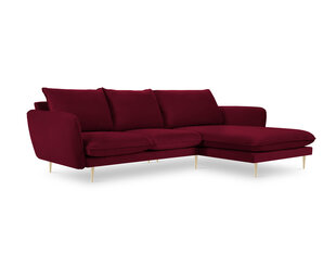 Pehme nurgadiivan Cosmopolitan Design Florence 5S, punane price and information | Corner sofas and corner sofa beds | hansapost.ee