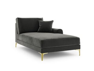 Кушетка Mazzini Sofas Madara, темно-серая цена и информация | Диваны | hansapost.ee