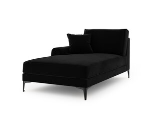 Кушетка Mazzini Sofas Madara, черная/черная цена и информация | Диваны | hansapost.ee