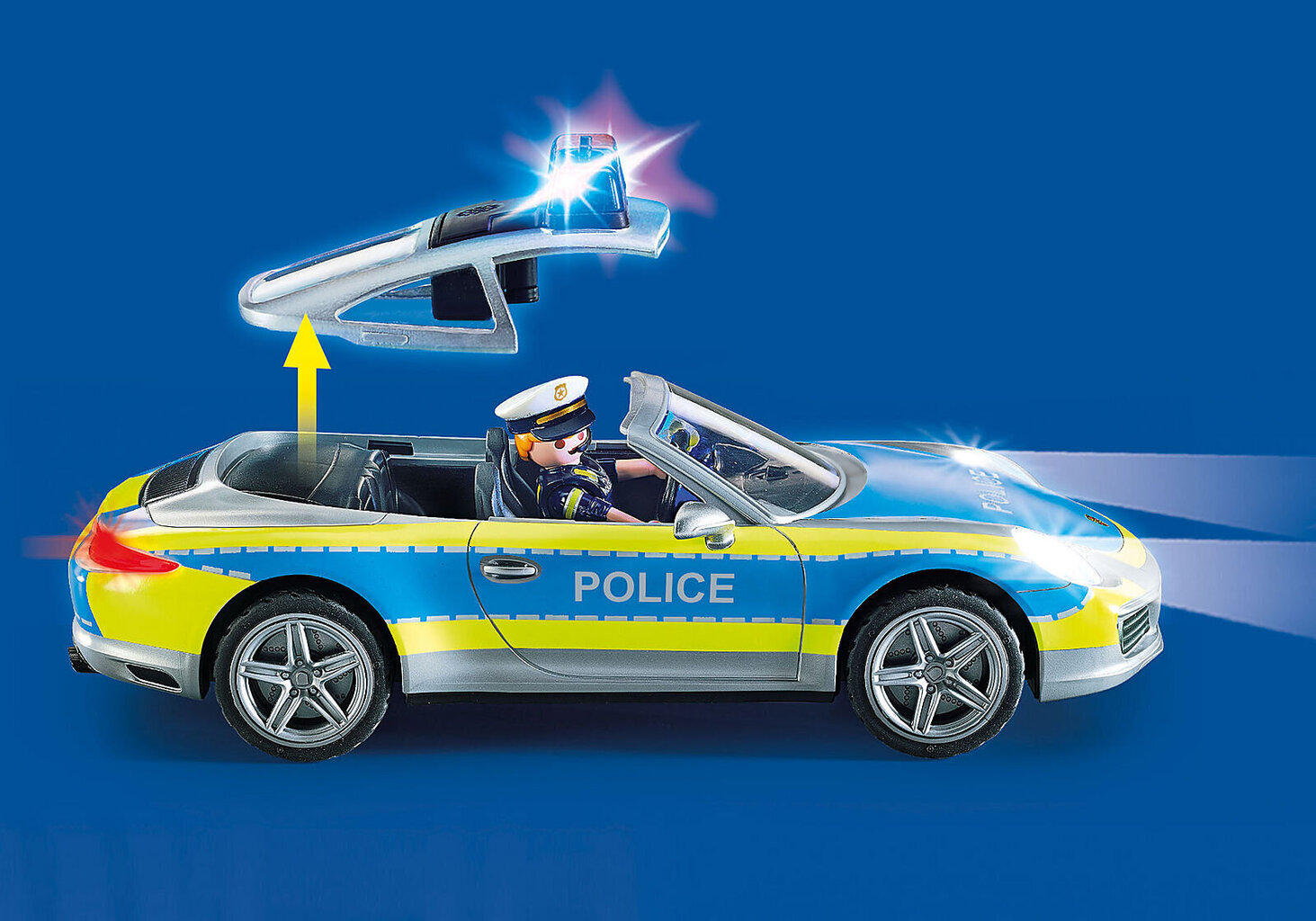 70066 PLAYMOBIL® Porshe Politseiauto 911 Carrera 4S цена и информация | Klotsid ja konstruktorid | hansapost.ee