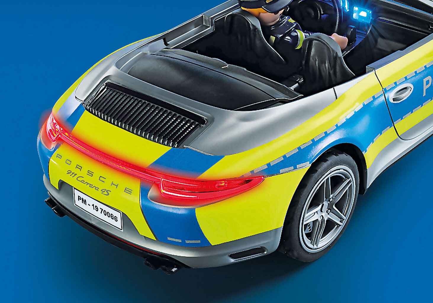 70066 PLAYMOBIL® Porshe Politseiauto 911 Carrera 4S цена и информация | Klotsid ja konstruktorid | hansapost.ee