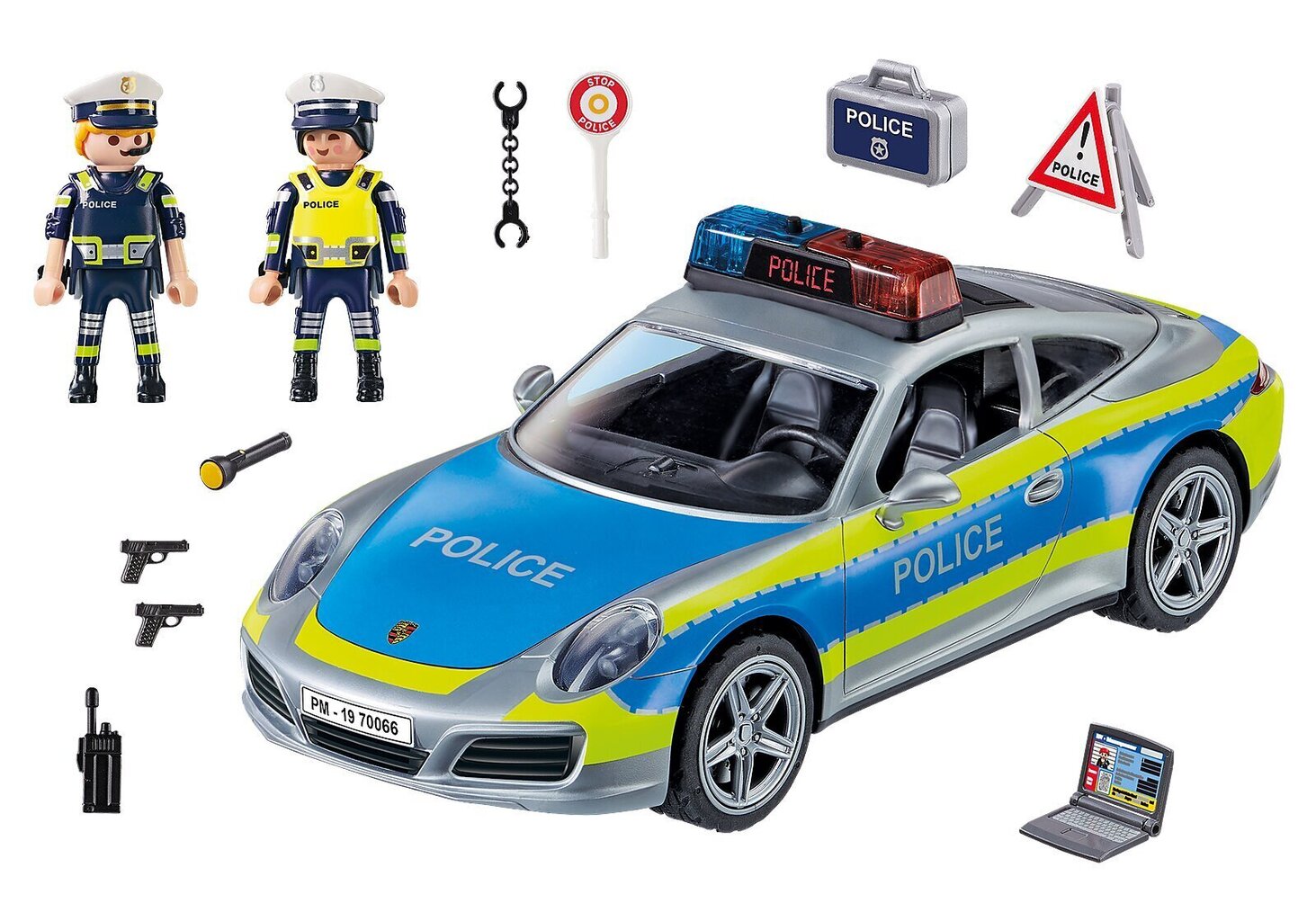 70066 PLAYMOBIL® Porshe Машина полиции 911 Carrera 4S цена | hansapost.ee