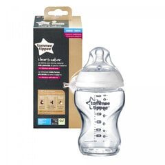 Pudel gaasivalude vastu Tommee Tippee Closer to Nature (250 ml) (Renoveeritud A+) hind ja info | Lutipudelid ja tarvikud | hansapost.ee