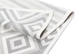 Narma kahepoolne smartWeave® šenillvaip Tahula, valge, 70 x 140 cm цена и информация | Vaibad | hansapost.ee