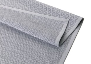 Narma kahepoolne smartWeave® šenillvaip Are, hõbedane, 100 x 160 cm цена и информация | Ковры | hansapost.ee