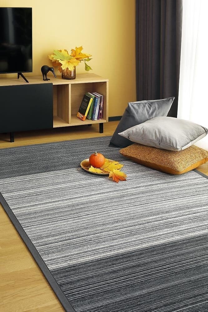 Narma kahepoolne smartWeave® šenillvaip Kastna, hall, 80 x 250 cm цена и информация | Vaibad | hansapost.ee