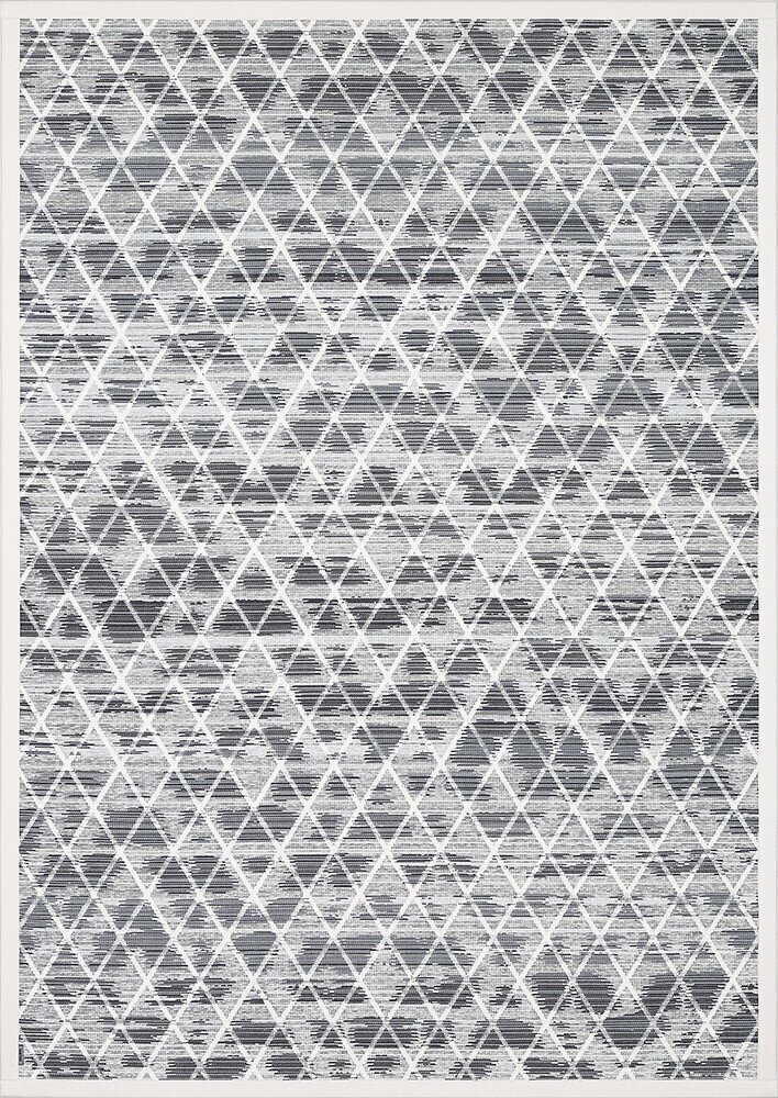 Narma kahepoolne smartWeave® šenillvaip Kuma, valge, 100 x 160 cm цена и информация | Vaibad | hansapost.ee