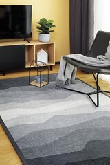 Narma kahepoolne smartWeave® šenillvaip Merise, hall, 100 x 160 cm hind ja info | Vaibad | hansapost.ee