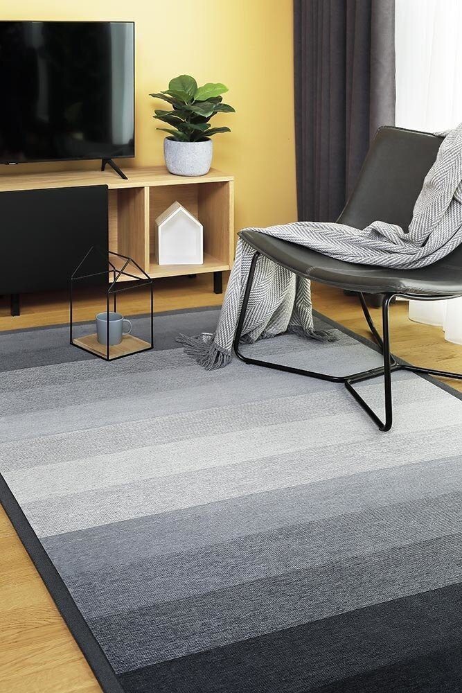 Narma kahepoolne smartWeave® šenillvaip Merise, hall, 80 x 250 cm hind ja info | Vaibad | hansapost.ee