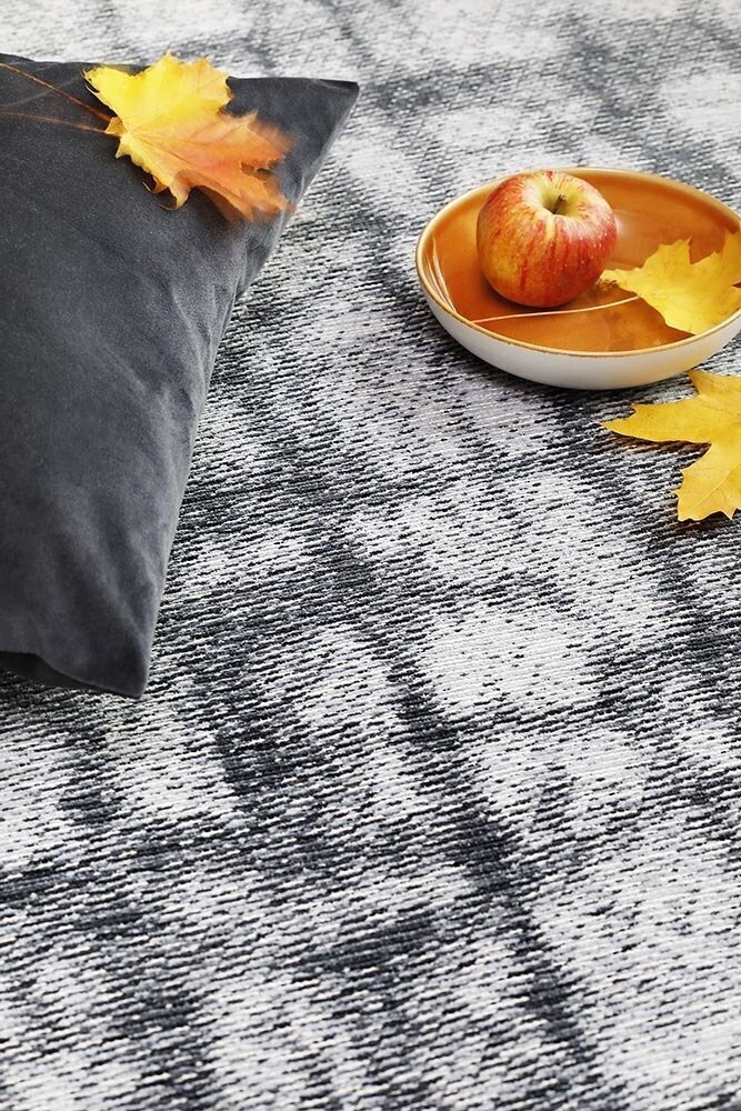 Narma kahepoolne smartWeave® šenillvaip Virve, tumehall, 100 x 160 cm цена и информация | Vaibad | hansapost.ee