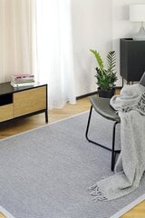 Narma kahepoolne smartWeave® šenillvaip Vivva, hõbedane, 80 x 250 cm hind ja info | Vaibad | hansapost.ee