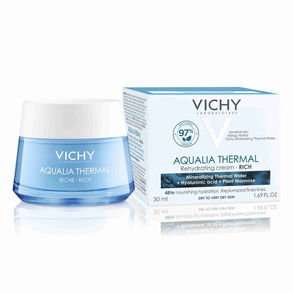 Näokreem kuivale nahale Vichy Aqualia Thermal 50 ml hind ja info | Näokreemid | hansapost.ee