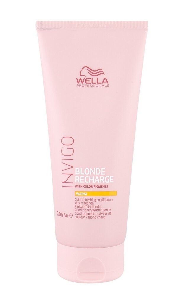 Juuksepalsam blondidele juustele Wella Professionals Invigo Blonde Recharge 200 ml hind ja info | Palsamid | hansapost.ee