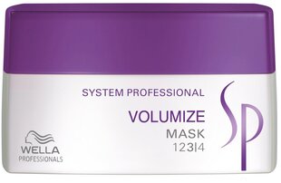 Wella Professionals SP Volumize маска для волос 200 мл цена и информация | Маски, масла, сыворотки | hansapost.ee