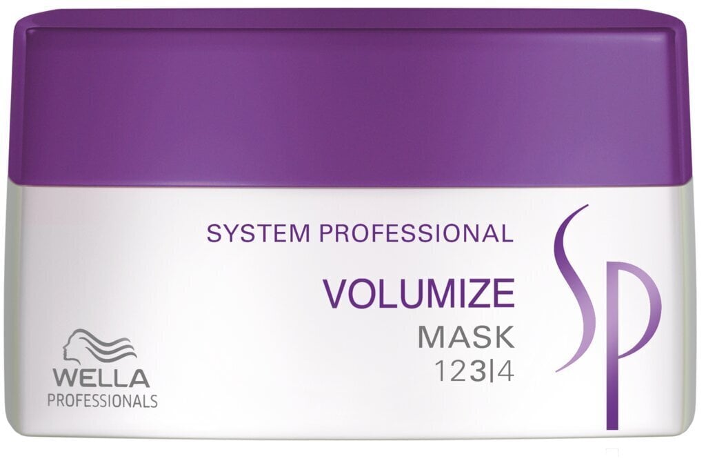 Juuksemask Wella SP Volumize, 200 ml цена и информация | Juuksemaskid, õlid ja seerumid | hansapost.ee