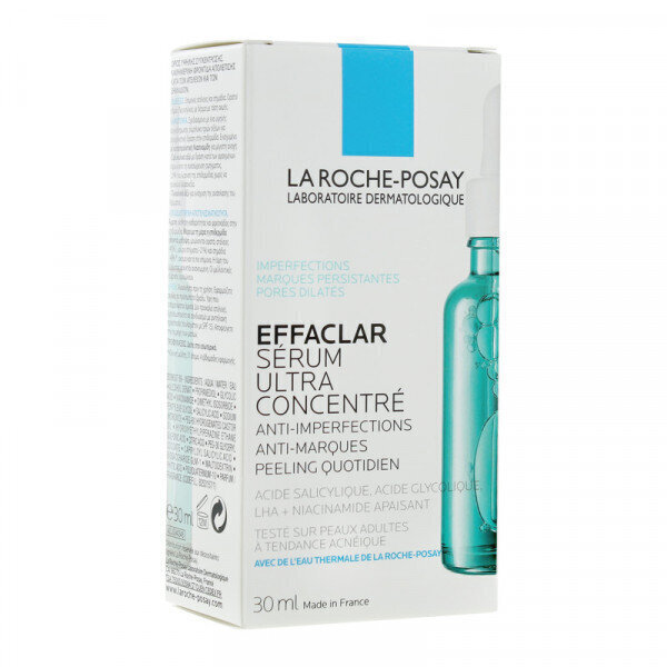 Kontsentreeritud näoseerum La Roche-Posay Effaclar 30 ml цена и информация | Näoõlid, ampullid ja seerumid | hansapost.ee