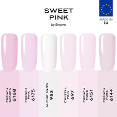 Geellakkide komplekt "Sincero Salon" SWEET PINK, 6 pcs x 6 ml цена и информация | Лаки, укрепители для ногтей | hansapost.ee