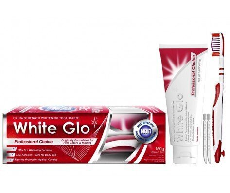 Valgendav hambapasta White Glo Professional Choice, 100 ml hind ja info | Hambaharjad, hampapastad ja suuloputusvedelikud | hansapost.ee