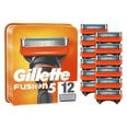 Лезвия для бритвы Gillette Fusion5, 12шт.