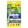 Gillette Blue3 Sensitive Meeste Ühekordne Raseerija, 9+3 tk