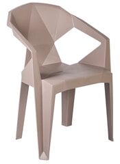 Садовый стул Muze, песочный цена и информация | Садовые стулья, кресла, пуфы | hansapost.ee