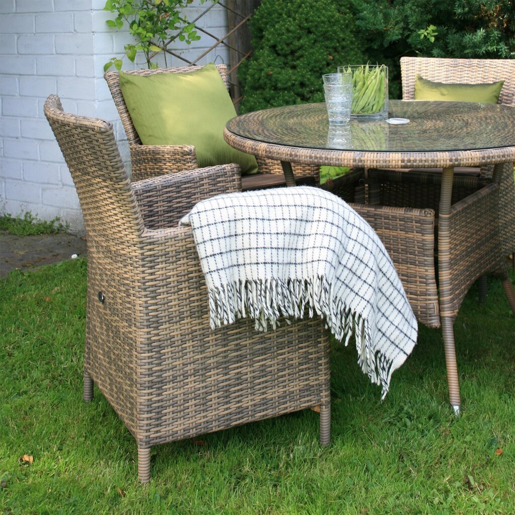 Aialaud Wicker, 71x100 cm, pruun hind ja info | Aialauad | hansapost.ee