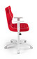 Kontoritool Entelo Good Chair Duo VS09 5, valge/punane hind ja info | Kontoritoolid | hansapost.ee