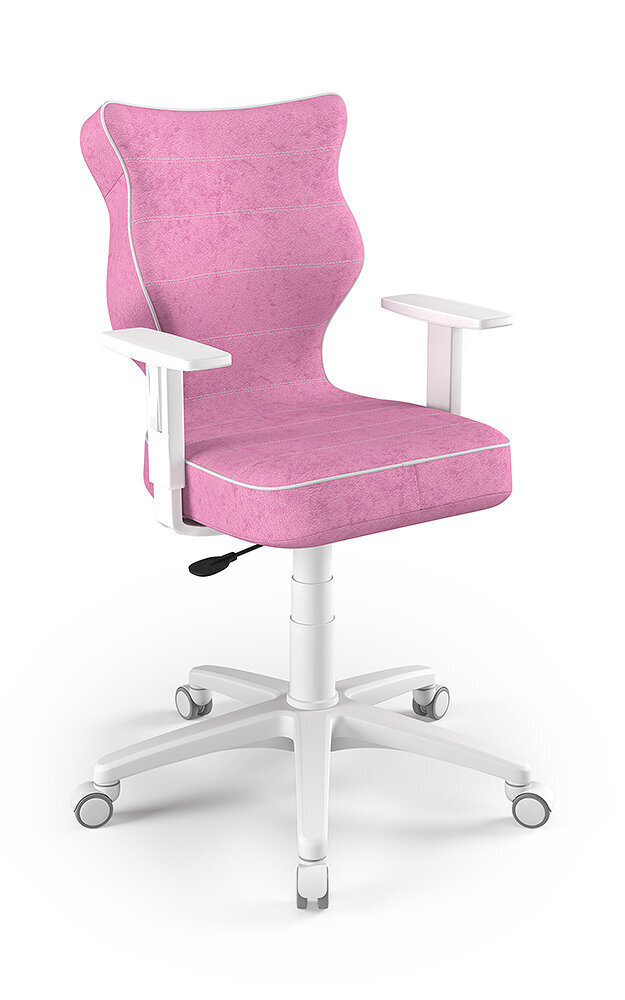 Kontoritool Entelo Good Chair Duo VS08 6, valge/roosa цена и информация | Kontoritoolid | hansapost.ee