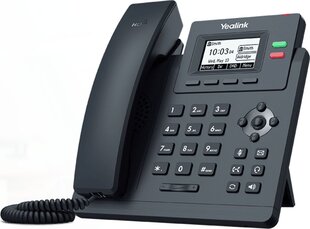 Yealink YE-T31P, must hind ja info | Lauatelefonid | hansapost.ee