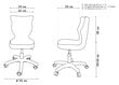 Ergonoomiline lastetool Entelo Good Chair Petit VS26 4, valge/beež värv hind ja info | Kontoritoolid | hansapost.ee