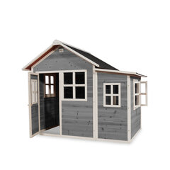Деревянный домик EXIT Loft 150, серый цена и информация | Детские домики | hansapost.ee