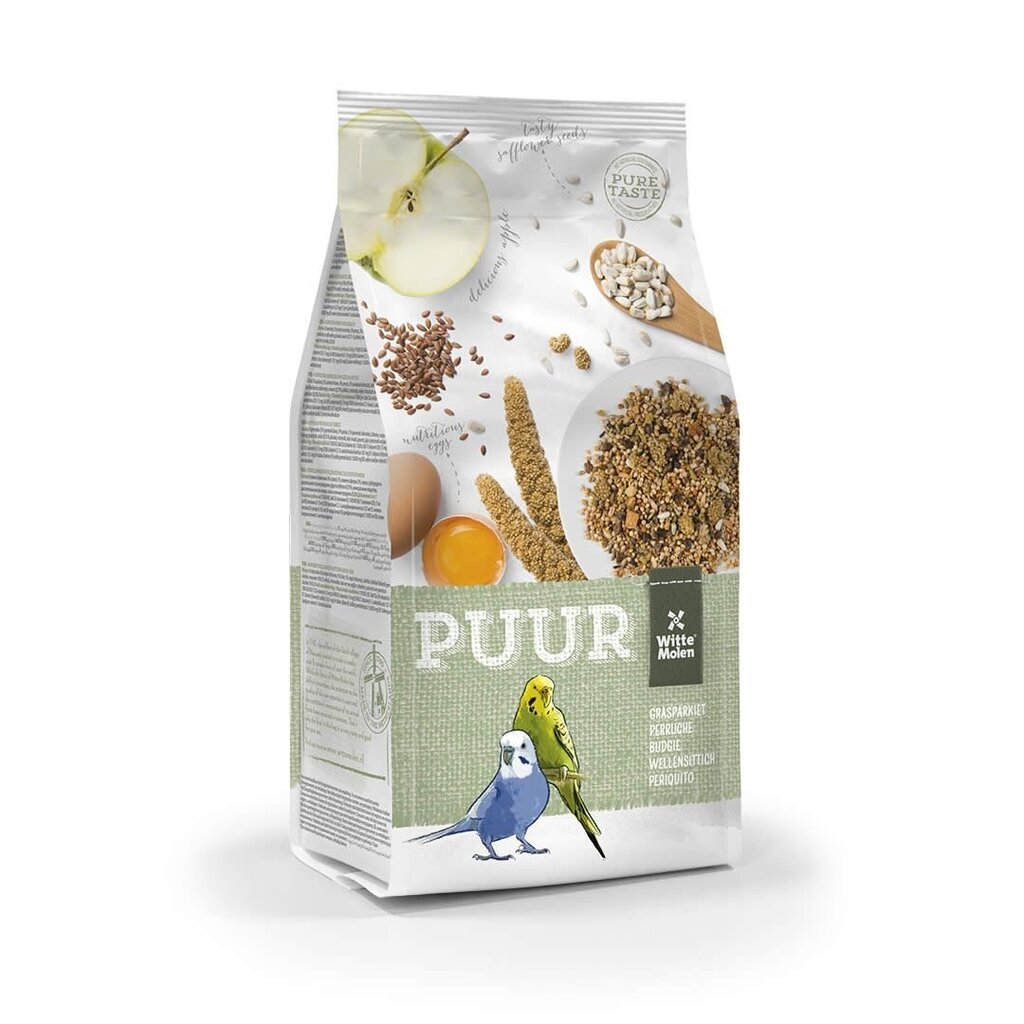 PUUR toit viirpapagoidele 750g hind ja info | Toit lindudele | hansapost.ee