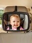 Peegel lapse jälgimiseks autos Munchkin Brica Pivot Baby In-Sigt, black цена и информация | Turvatoolide alused, istmekatted ja muud tarvikud | hansapost.ee