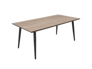 Уличный стол Patio Hugo 180, коричневый / серый цена и информация | Садовые столы и столики | hansapost.ee