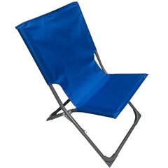 Складное уличное кресло Patio Plaza, синее цена и информация | Садовые стулья, кресла, пуфы | hansapost.ee